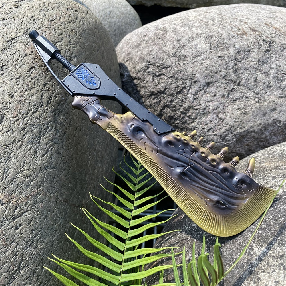 Giant Jawblade Great Sword Metal Replica 30CM/11.8"