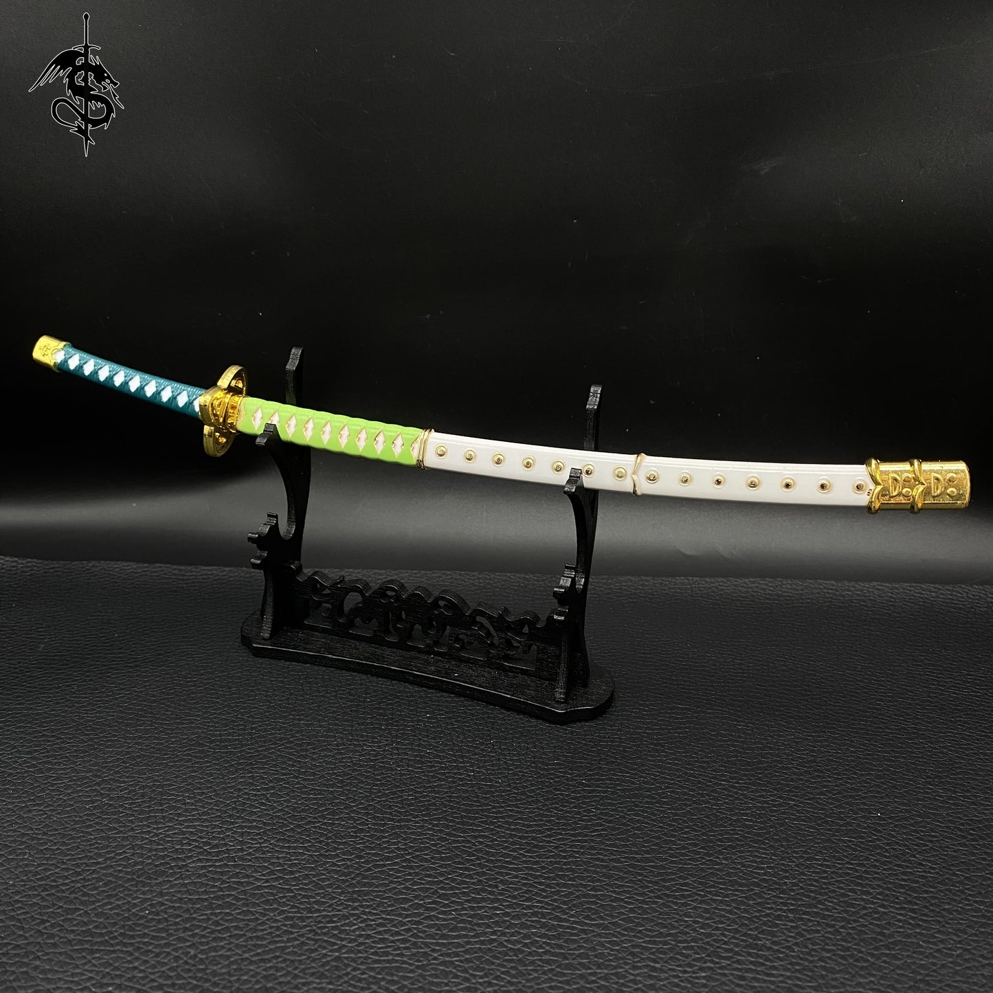 Miniature Displaying Wood Stand Katana Tiny Gun Display Holder