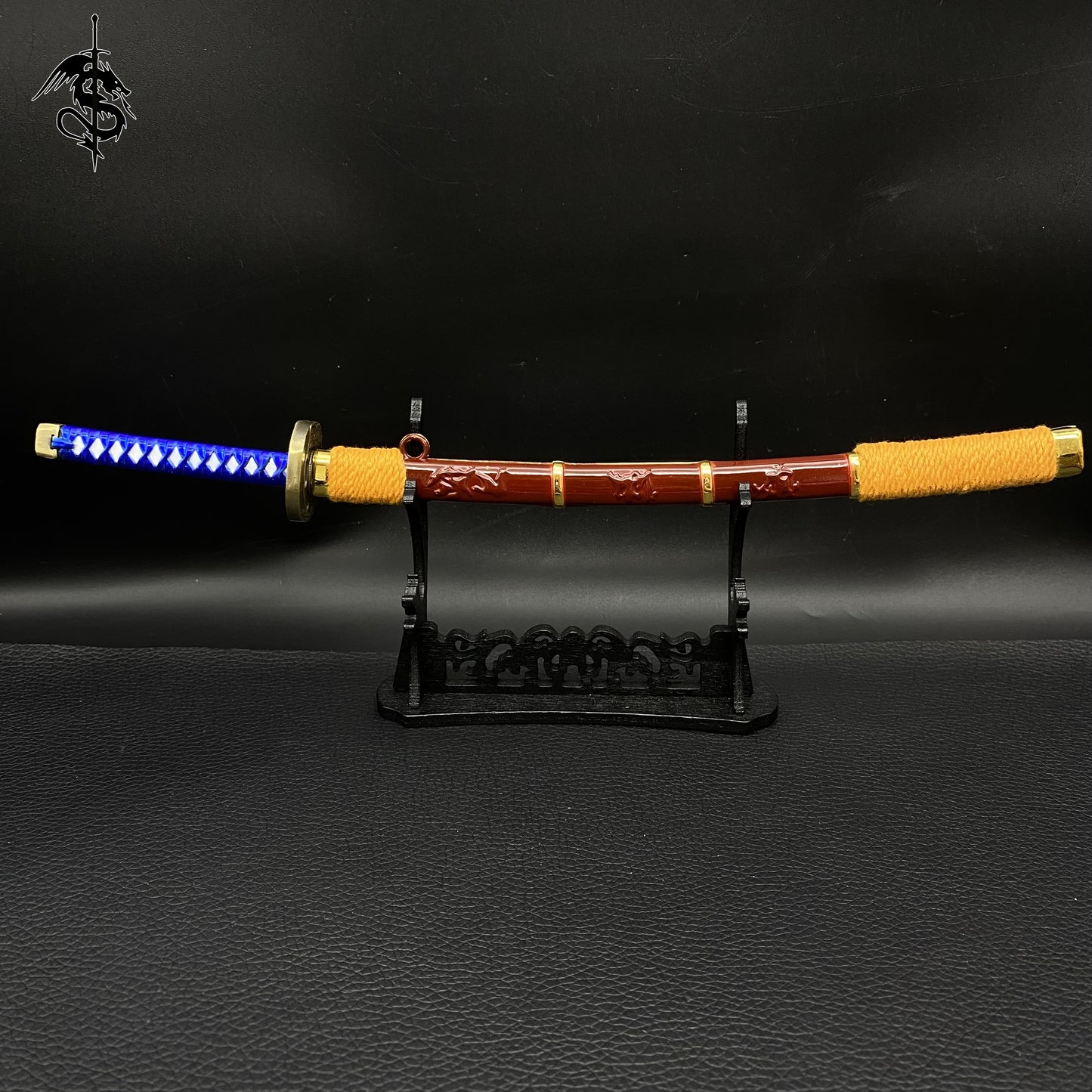 Miniature Displaying Wood Stand Katana Tiny Gun Display Holder