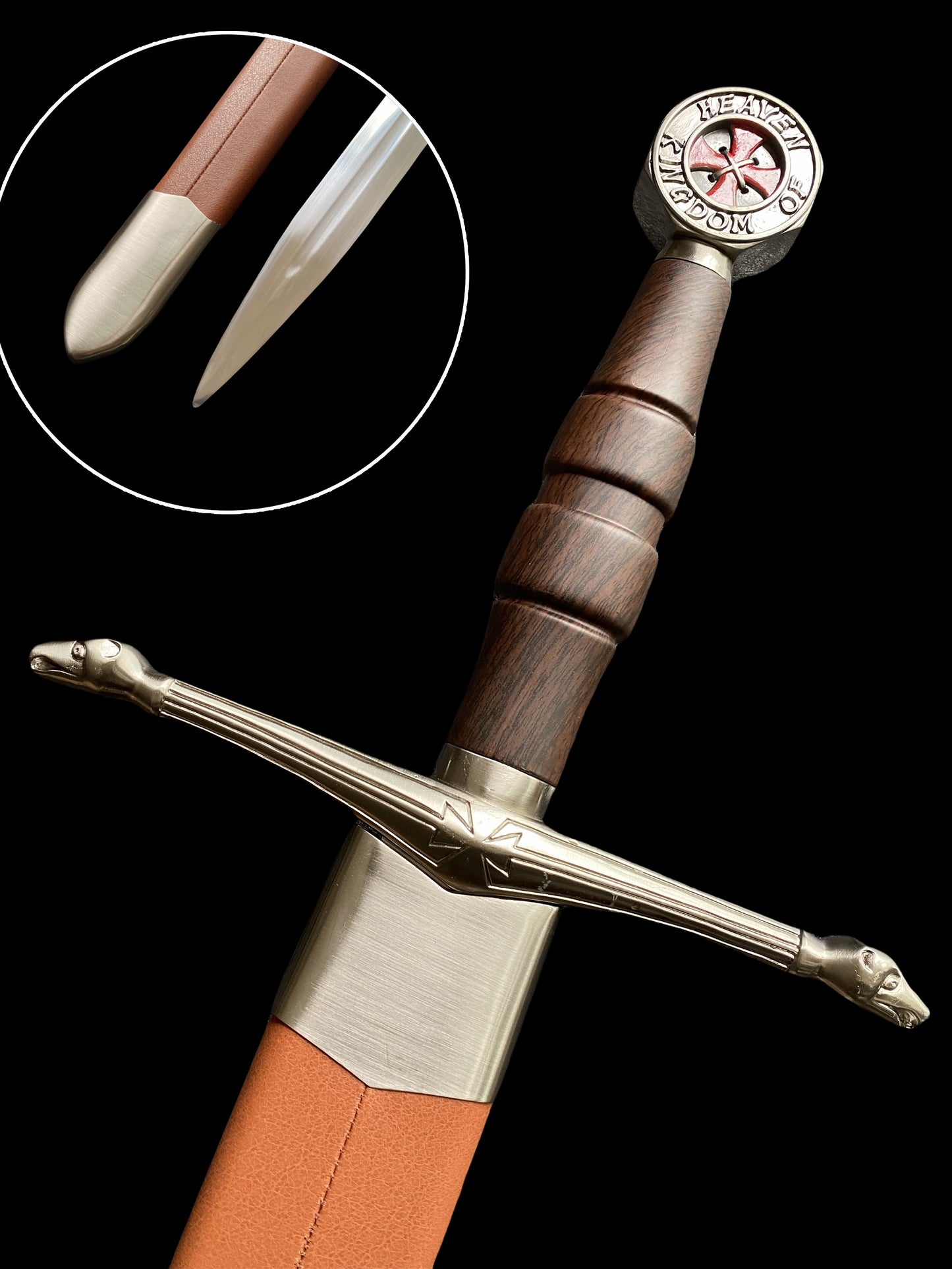 Ibelin Sword Movie Sword Metal Replica
