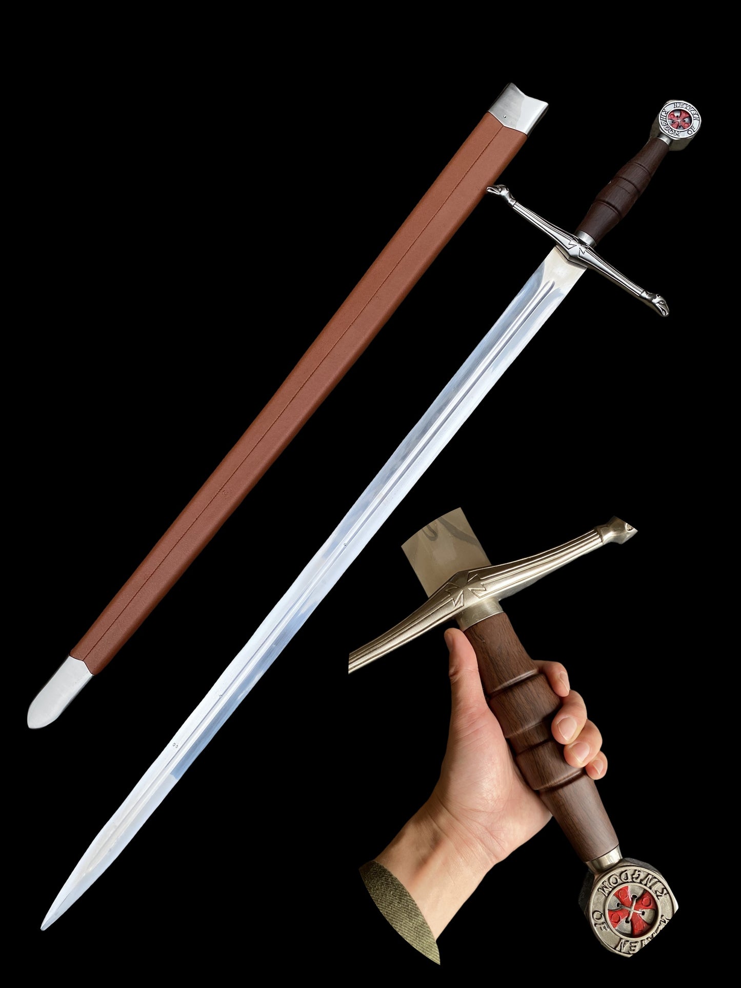 Ibelin Sword Movie Sword Metal Replica