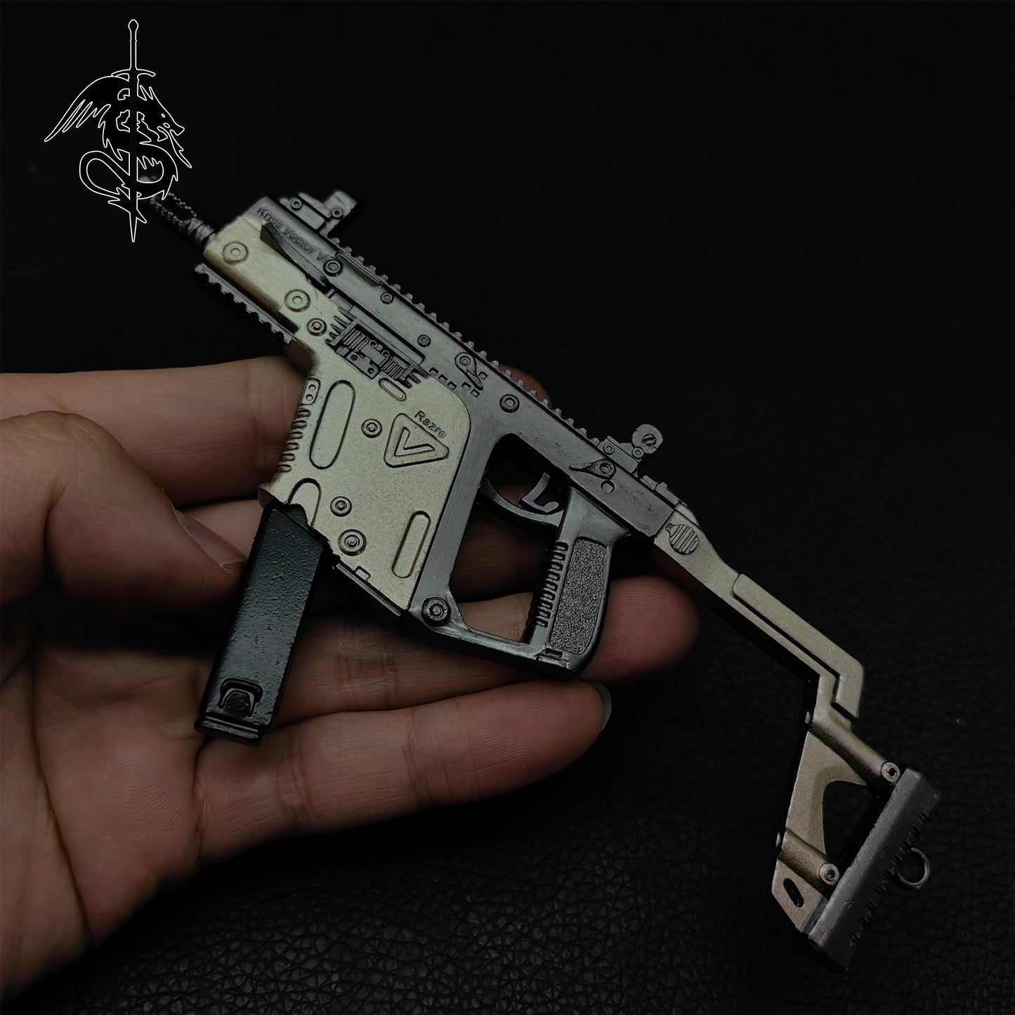 Metal KRISS Vector Miniature Tiny Alloy Vector SMG Submachine Gun