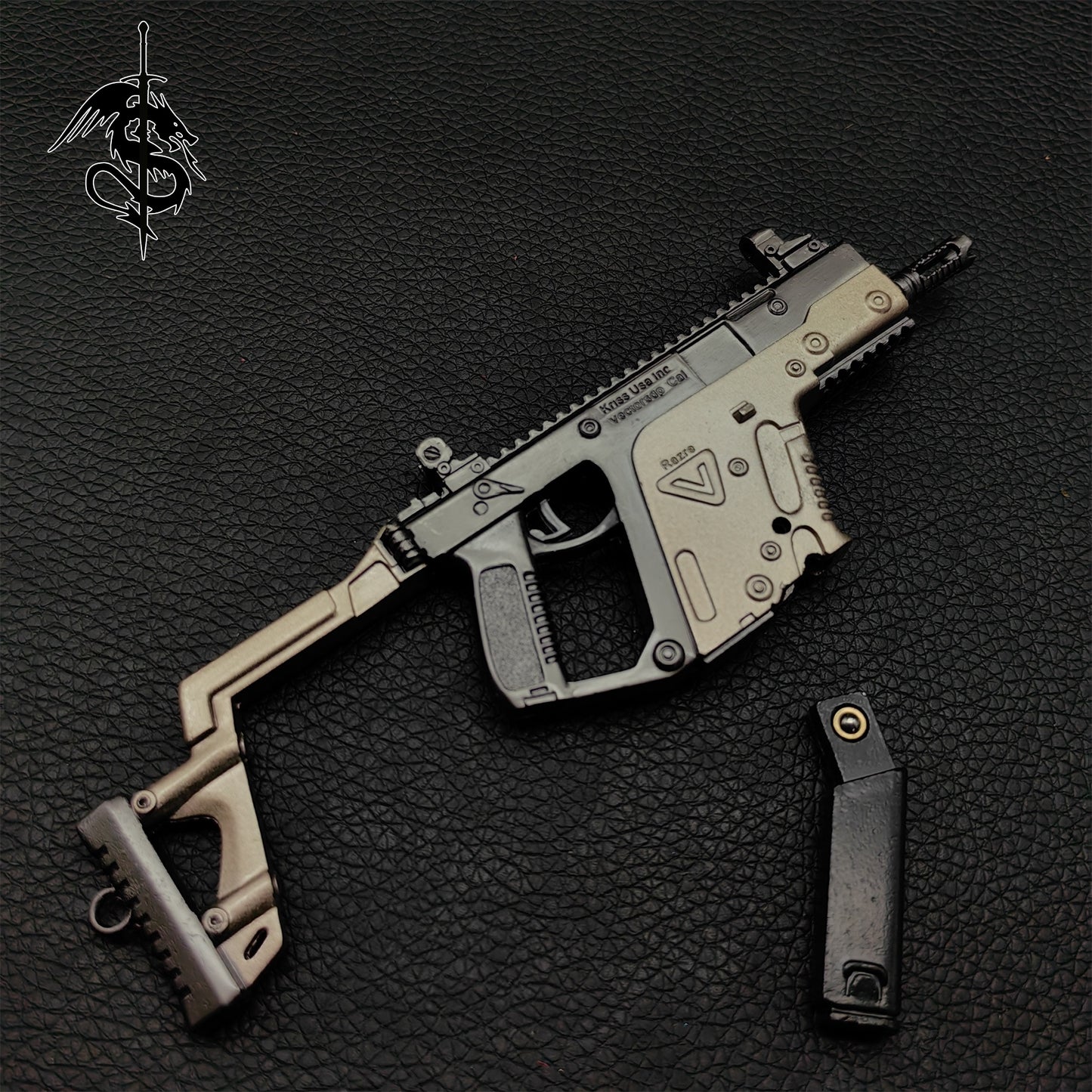 Metal KRISS Vector Miniature Tiny Alloy Vector SMG Submachine Gun