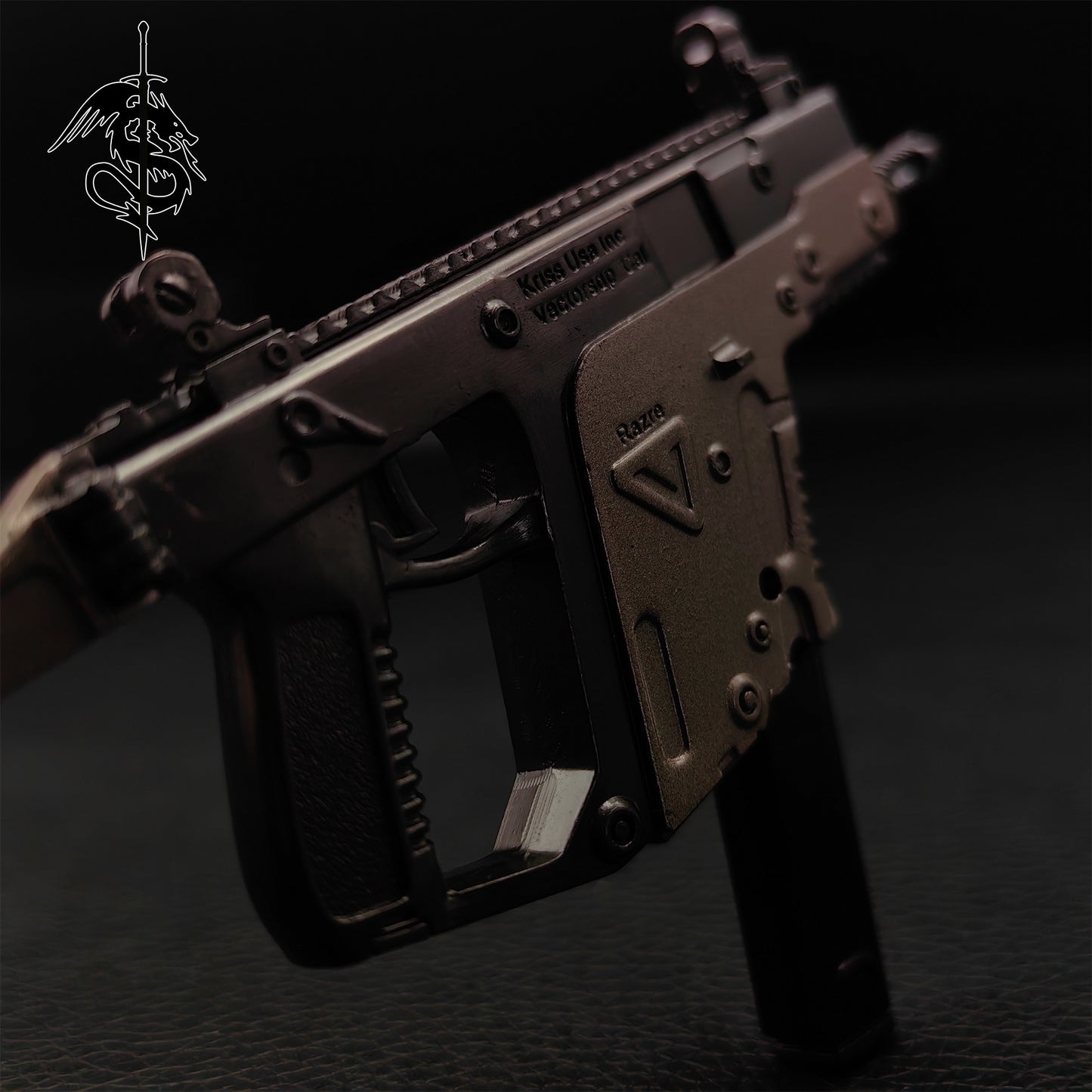 Metal KRISS Vector Miniature Tiny Alloy Vector SMG Submachine Gun