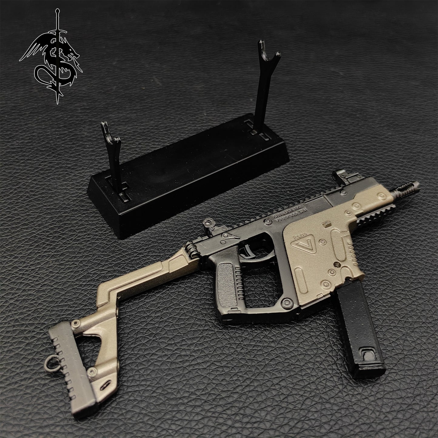 Metal KRISS Vector Miniature Tiny Alloy Vector SMG Submachine Gun