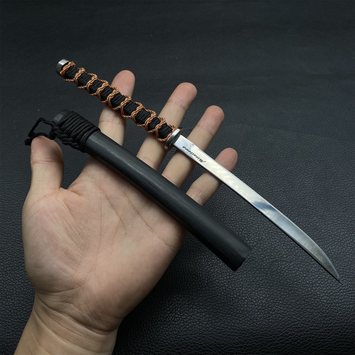 Hand-Forged Steel Tiny Katana-Sharp Blade