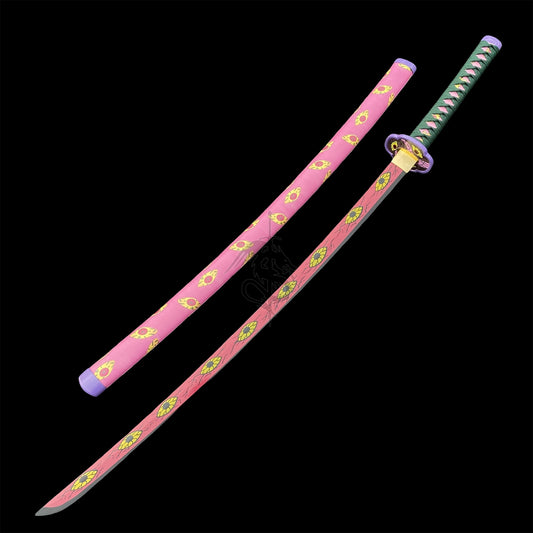 Life-size Kokushibo Katana Metal Replica