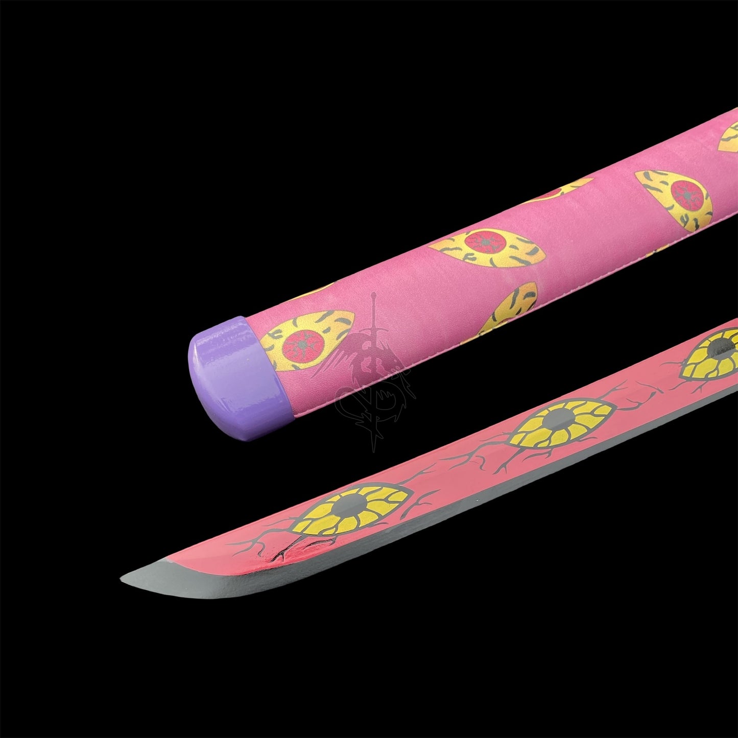 Life-size Kokushibo Katana Metal Replica