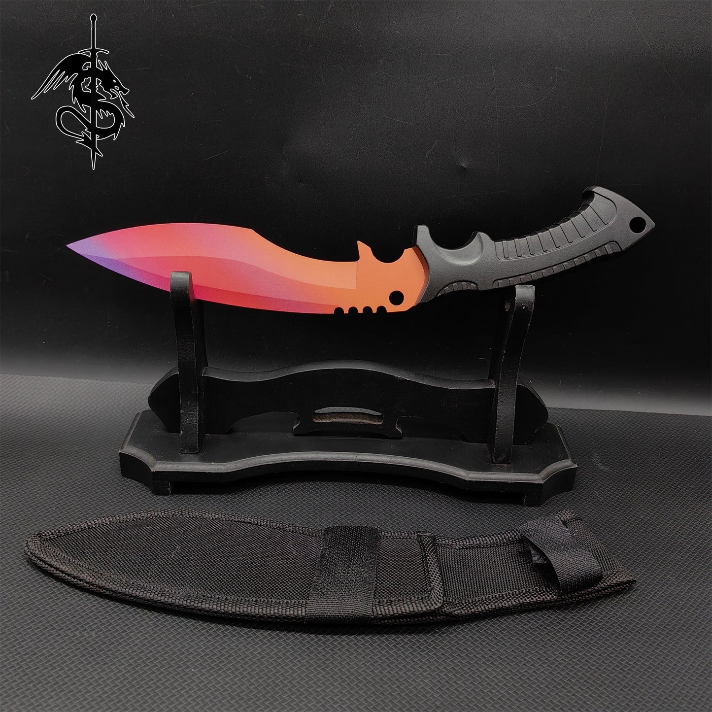 GO Game Blunt Blades Kukri Knife Props