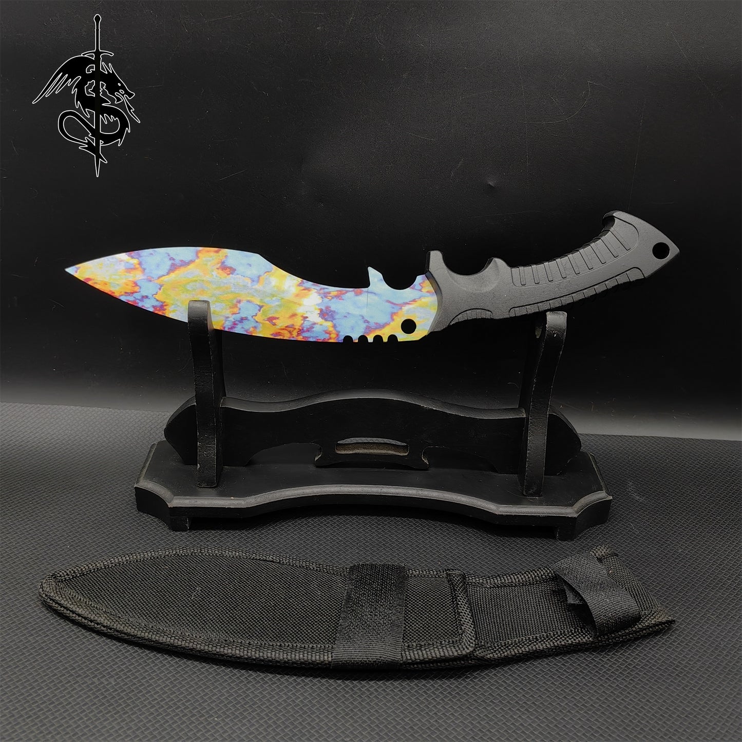 GO Game Blunt Blades Kukri Knife Props
