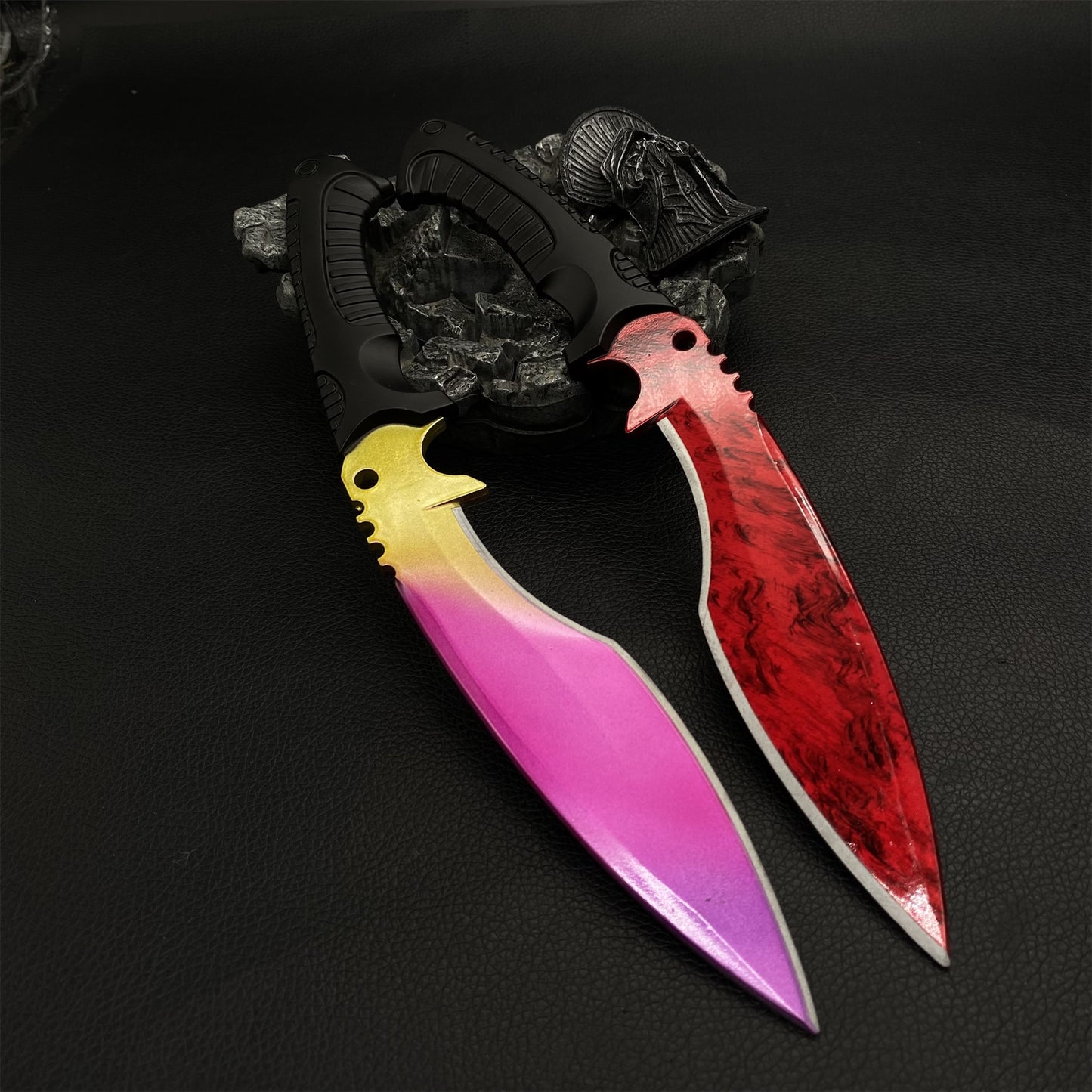 GO Game Kukri Knife Props Metal Replica 2 Colors