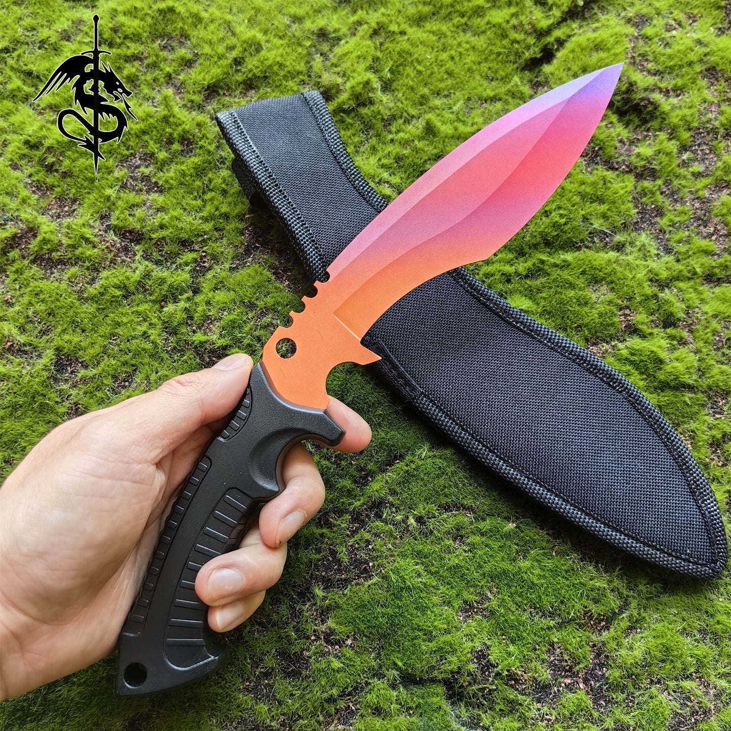 GO Game Blunt Blades Kukri Knife Props