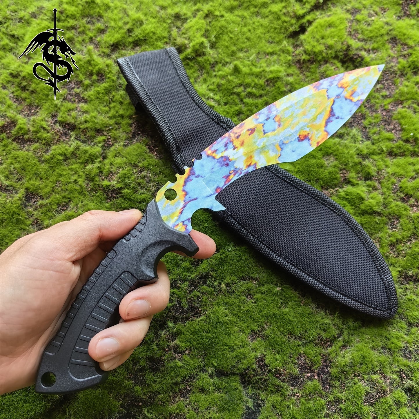 GO Game Blunt Blades Kukri Knife Props