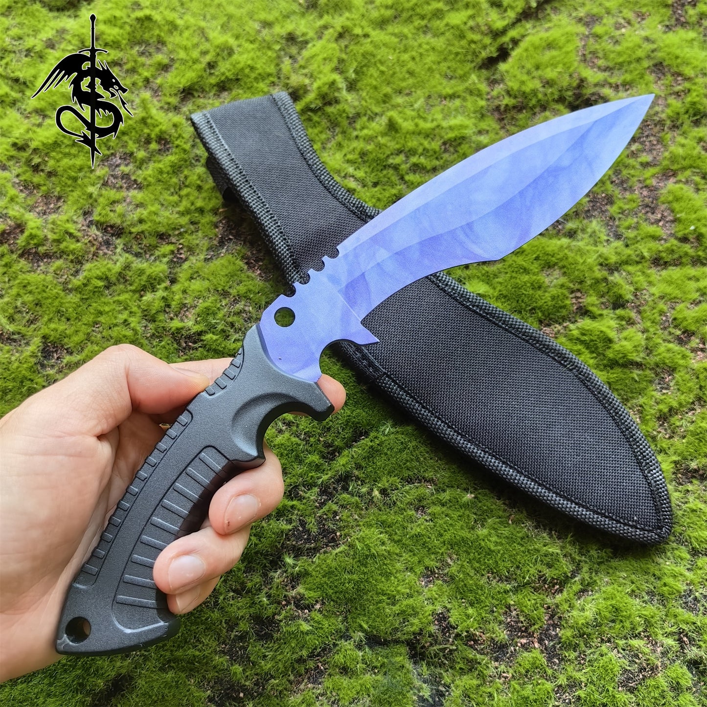 GO Game Blunt Blades Kukri Knife Props
