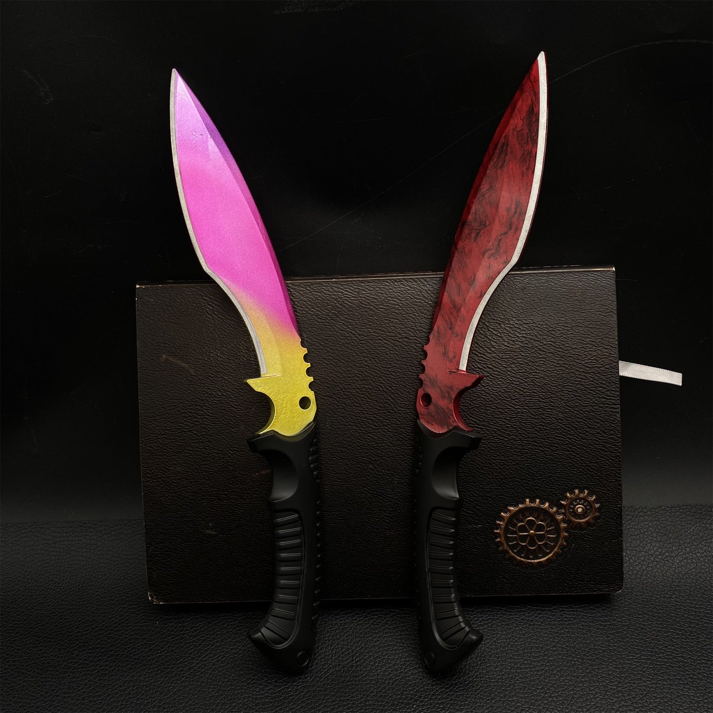 GO Game Kukri Knife Props Metal Replica 2 Colors