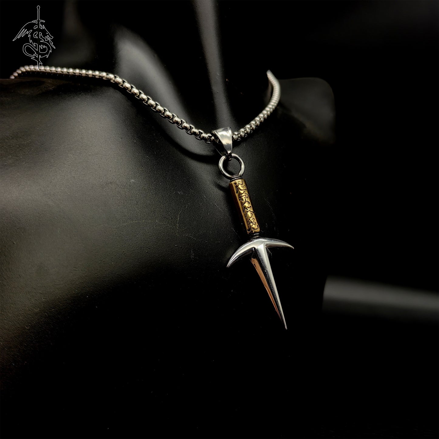 Flying Thunder God Kunai Metal Necklace
