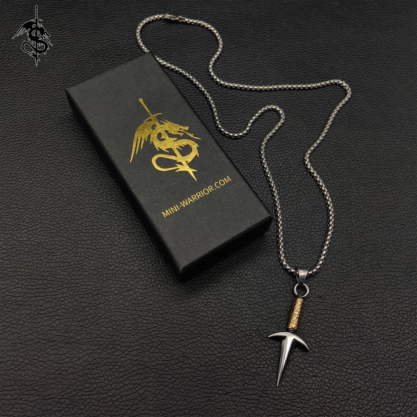 Flying Thunder God Kunai Metal Necklace