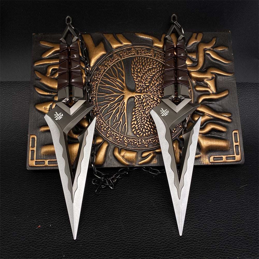 Kuronami No Yaiba Brown Metal Props USA Stock