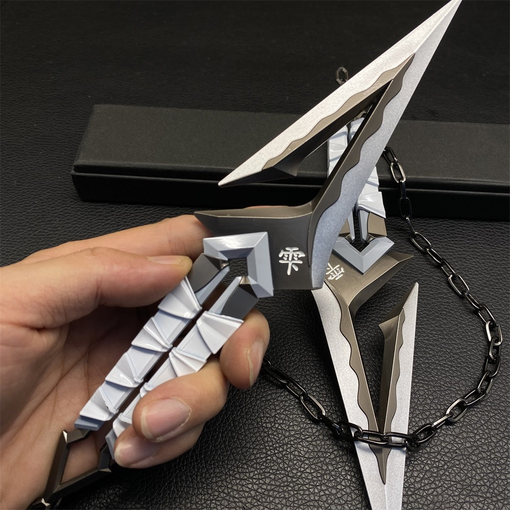 Kuronami No Yaiba White Melee Metal Props USA Stock