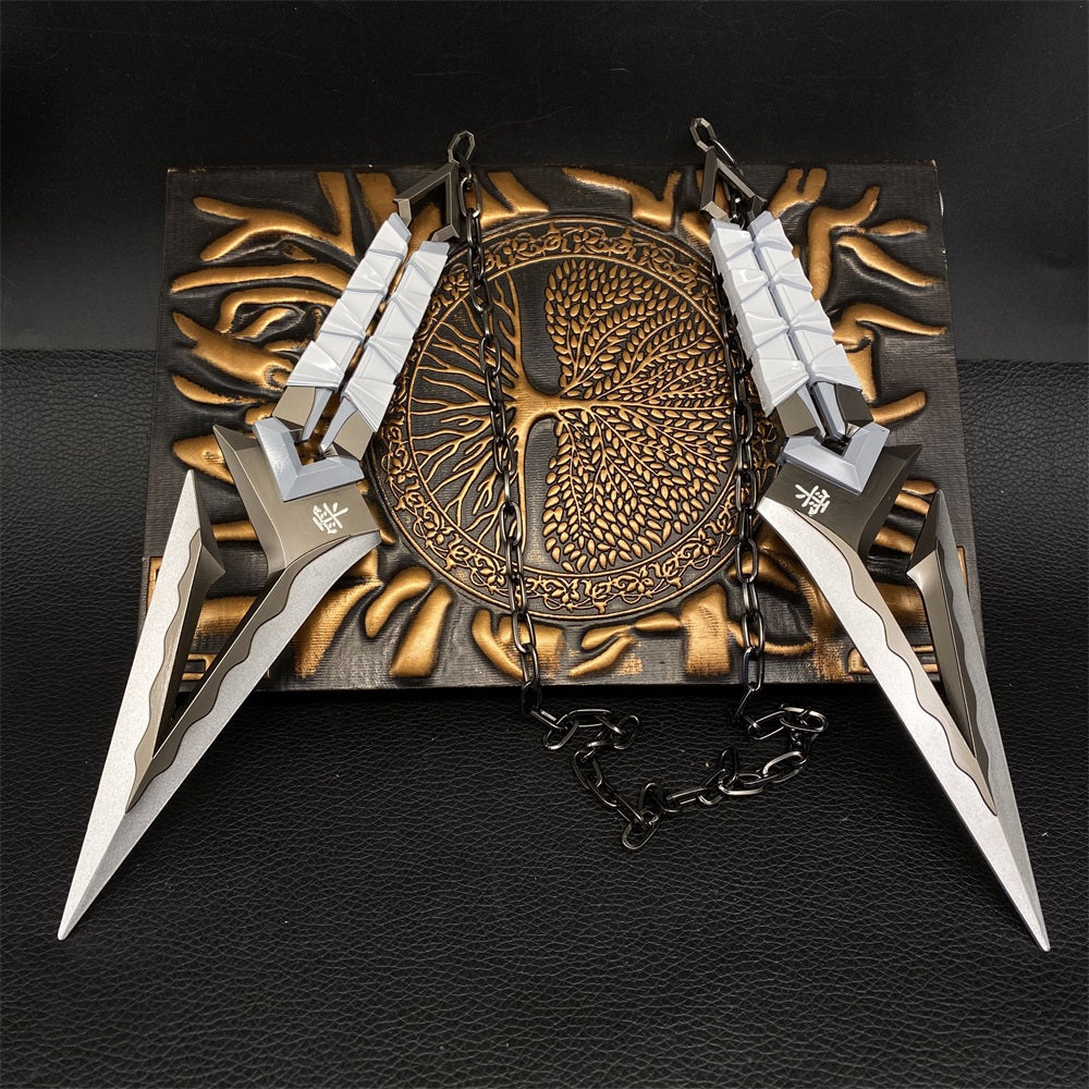 Kuronami No Yaiba White Melee Metal Props USA Stock