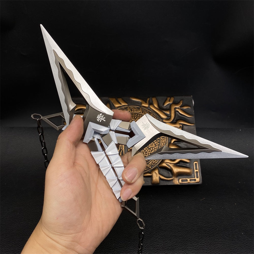Kuronami No Yaiba White Melee Metal Props USA Stock