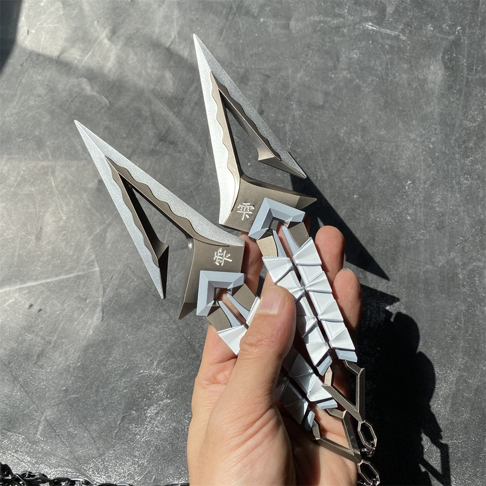 Kuronami No Yaiba White Melee Metal Props USA Stock