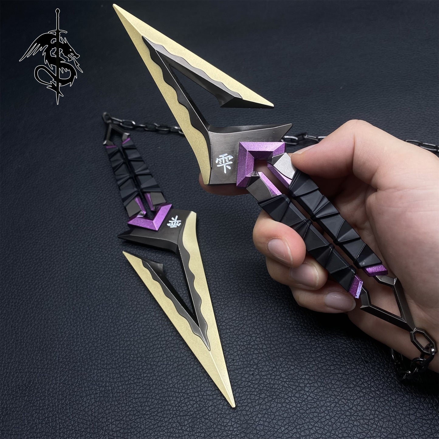 Kuronami No Yaiba Melee Metal Props 4 Colors