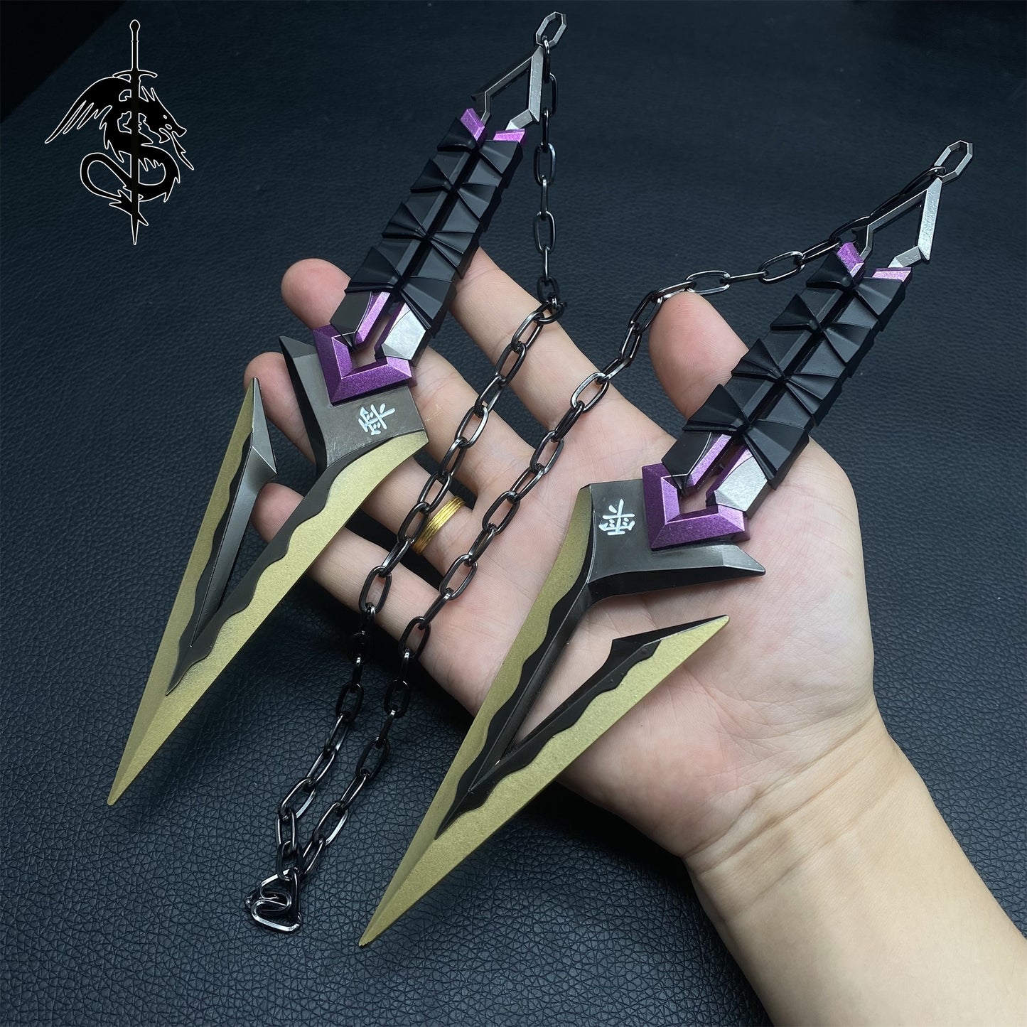Kuronami No Yaiba Melee Metal Props 4 Colors