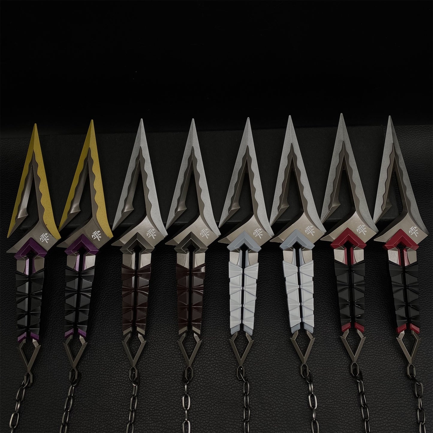 Kuronami No Yaiba Melee Metal Props 4 Colors