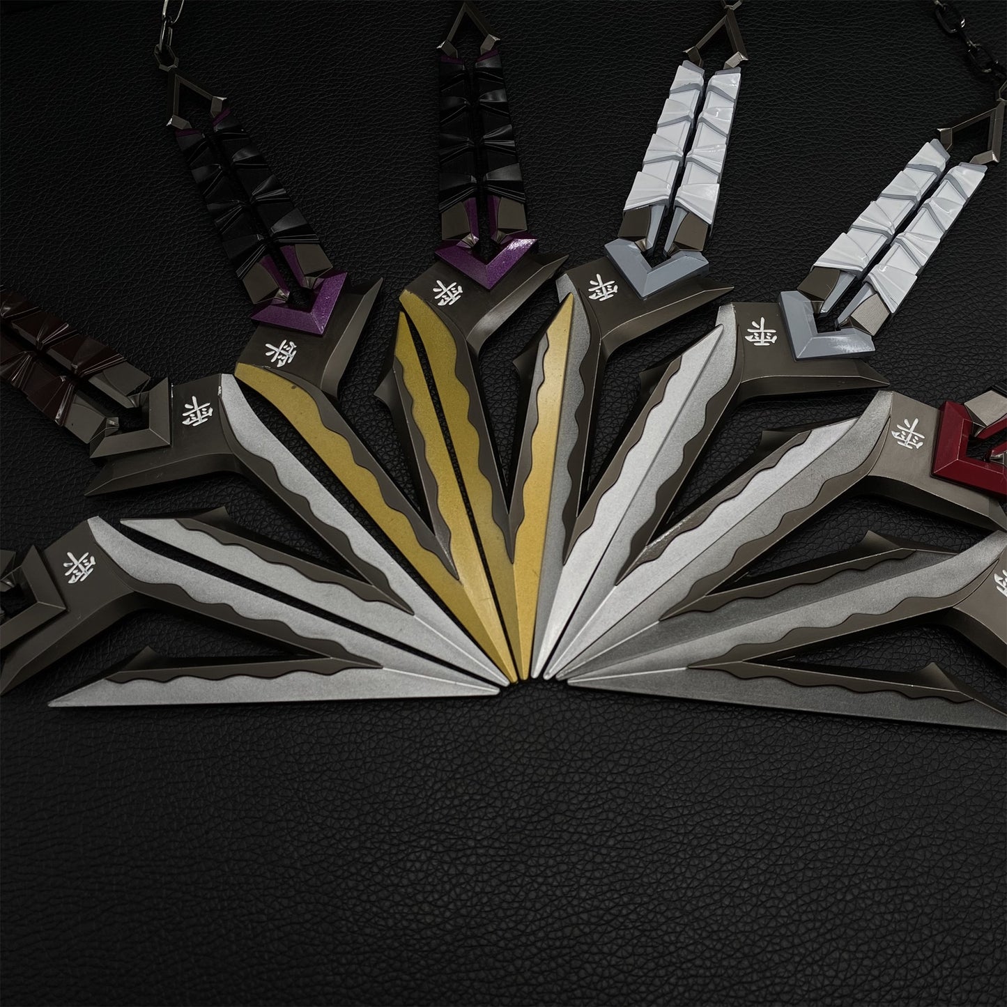 Kuronami No Yaiba Melee Metal Props 4 Colors