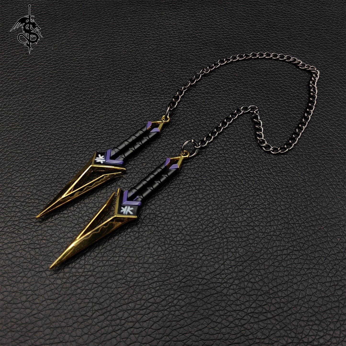 Metal Kuronami No Yaiba Melee keychain