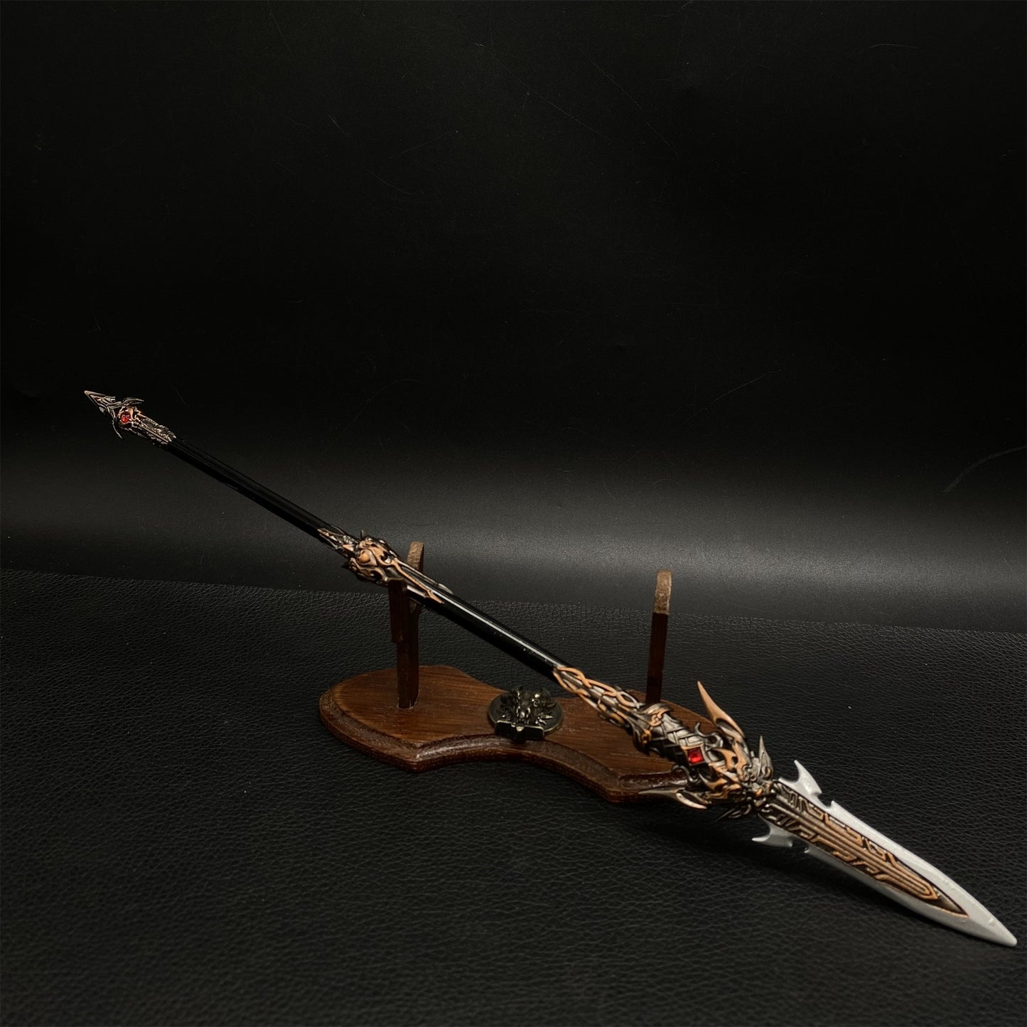 Famous Anime Guardian Of The Land Spear Metal Replica