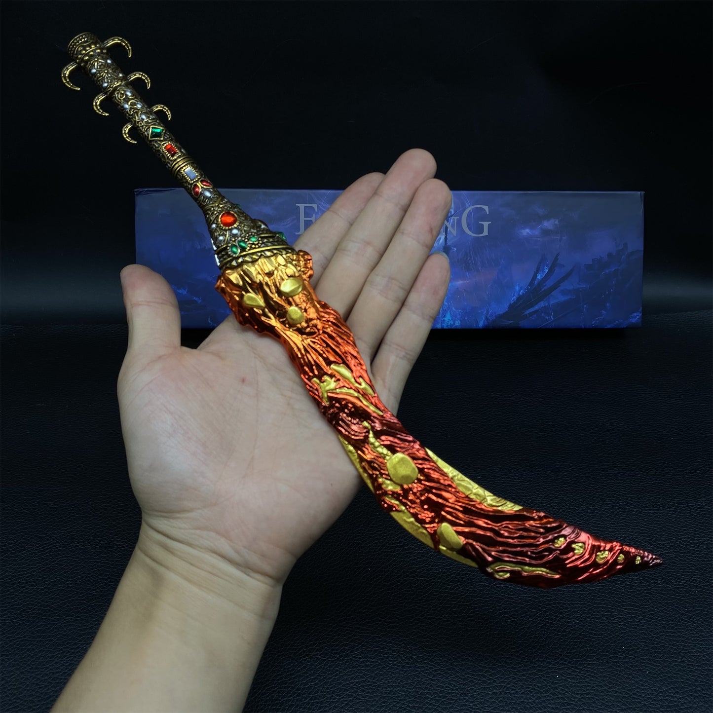 Metal Lava Knife Metal Mini Replica With Gift Box