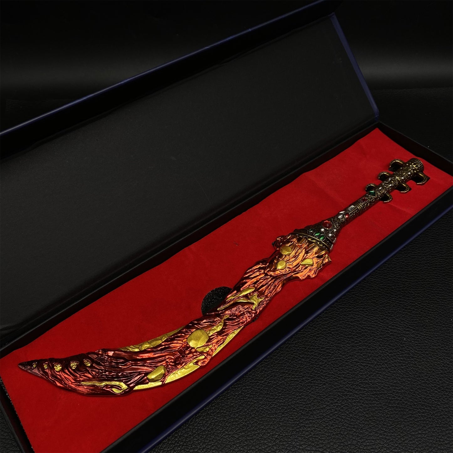 Metal Lava Knife Metal Mini Replica With Gift Box
