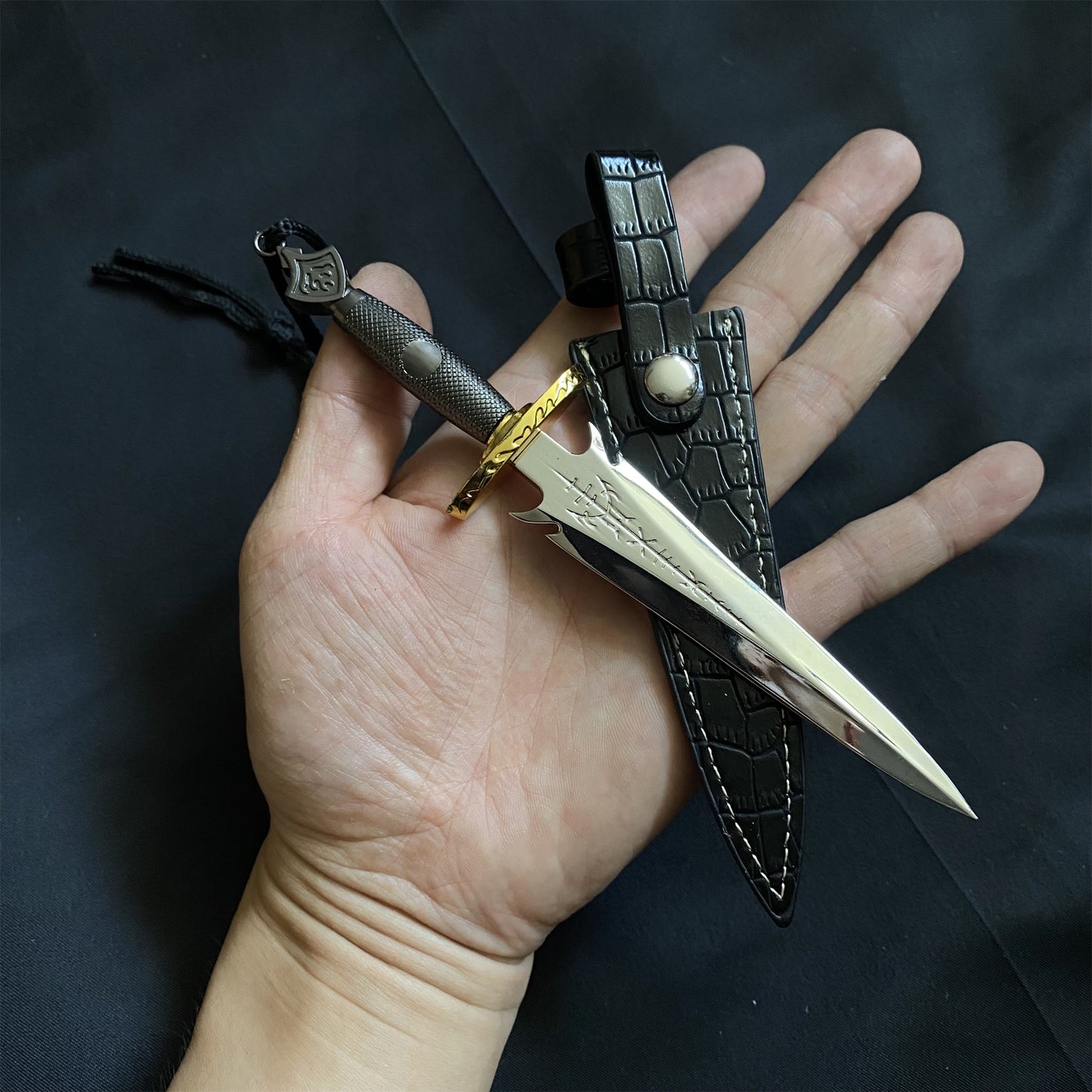 Metal Short Sword Letter Opener Set