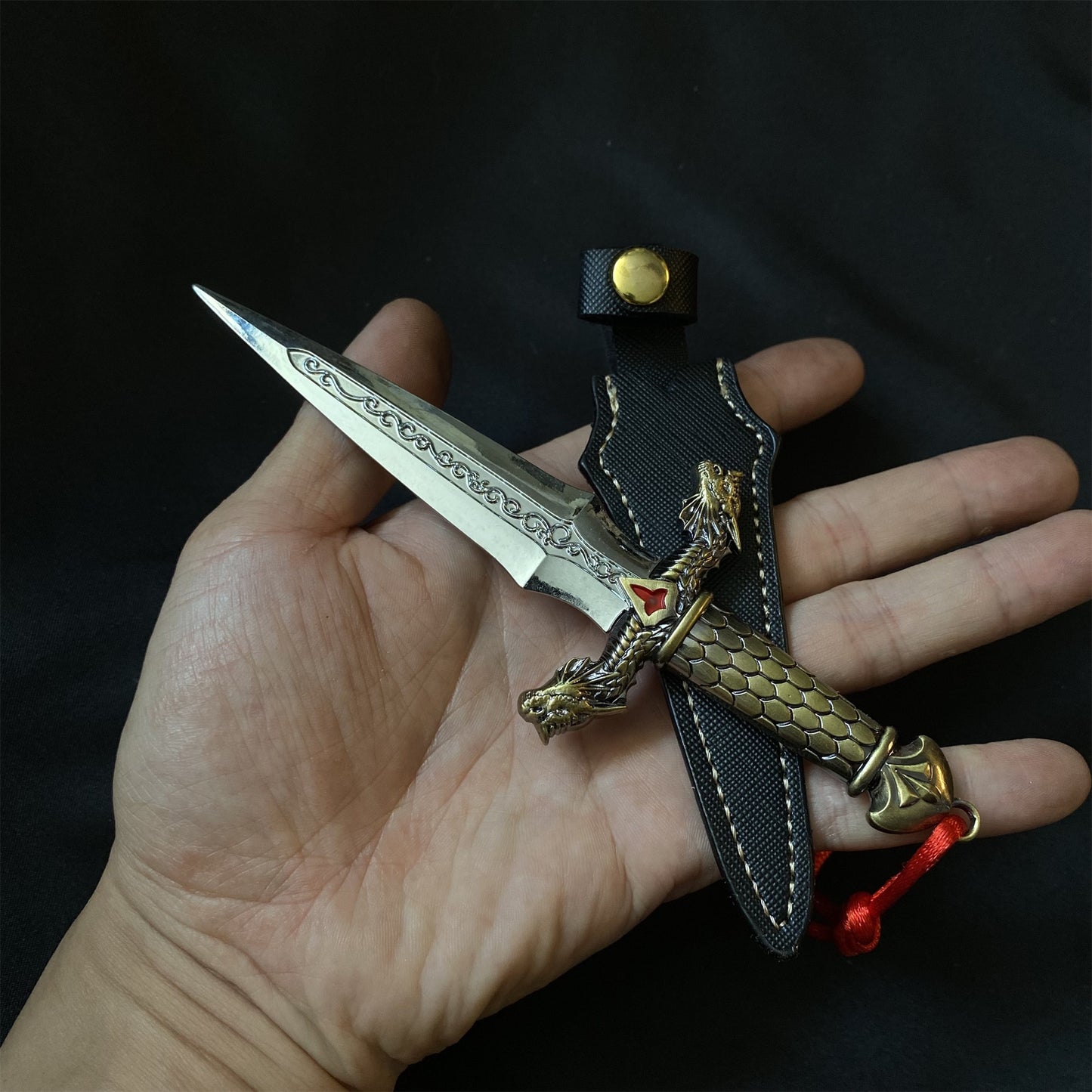 Metal Short Sword Letter Opener Set