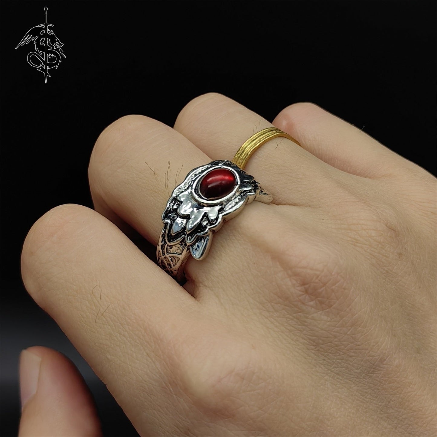 Alloy Life Ring Cool Jewelry Gamer Gift