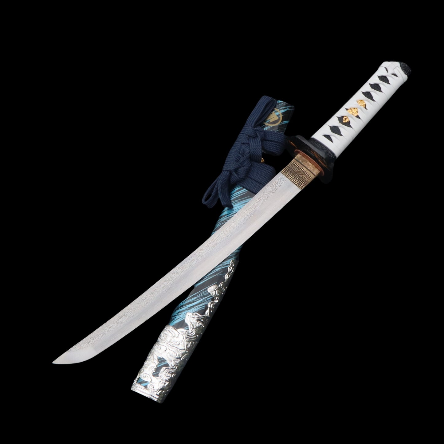 Jin Sakai Katana & Tanto Set-Damascus Steel Special Edition