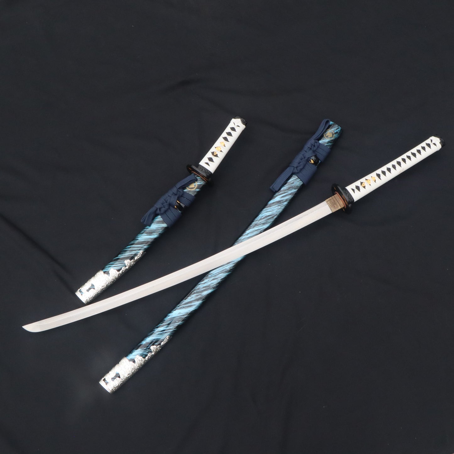 Jin Sakai Katana & Tanto Set-Damascus Steel Special Edition