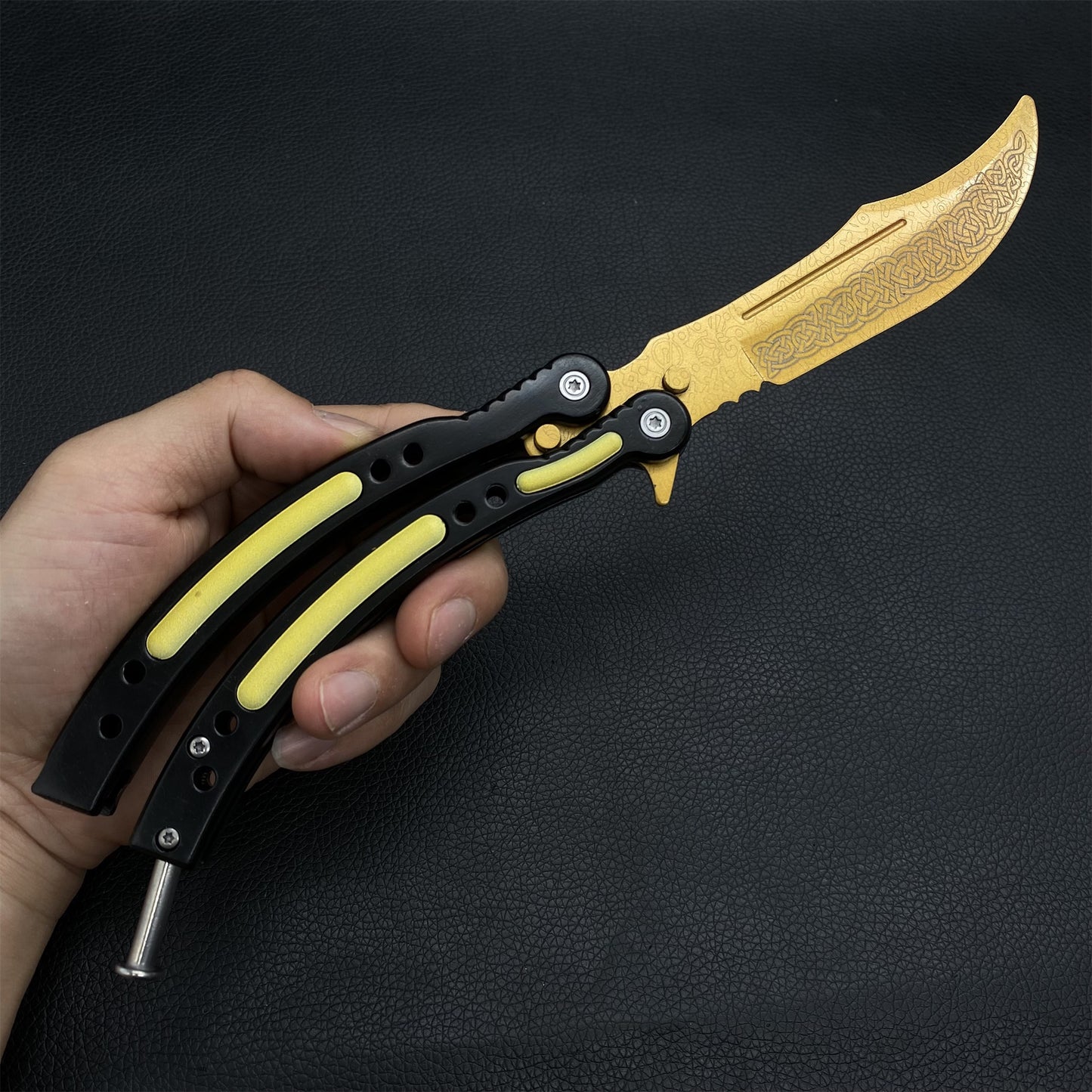 Lore Skin Karambit Trainer & Balisong Knife With Gift Case