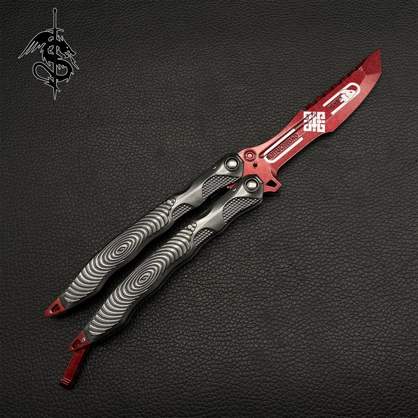 Game Peripheral Luck Rabbit Butterfly Knife Metal Replica