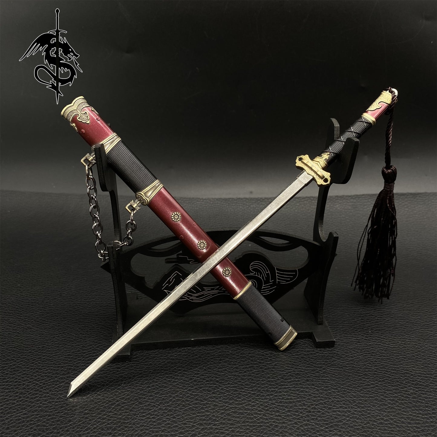 Ancient China Motion Picture Prop Lulingfeng Sword Collection Metal Replica