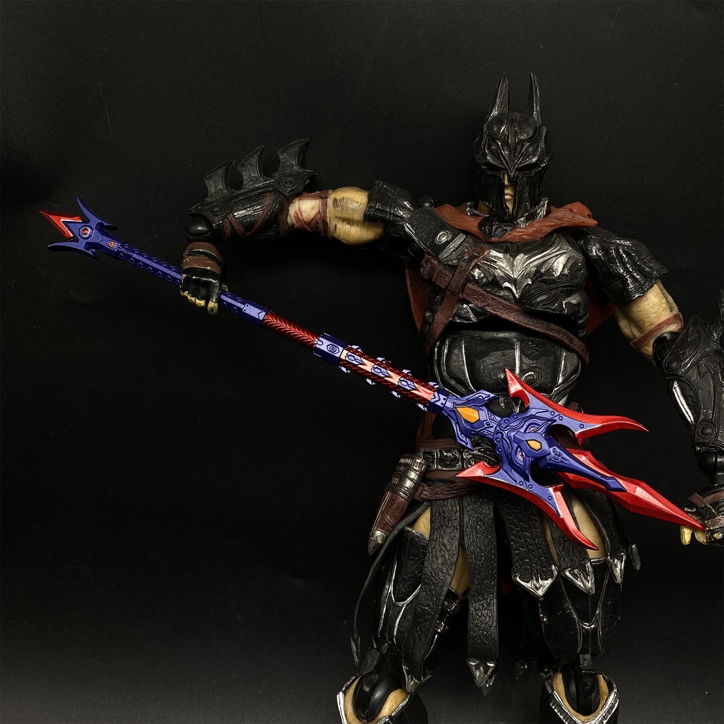 Metal Three Kingdom LvBu Halberd Miniature