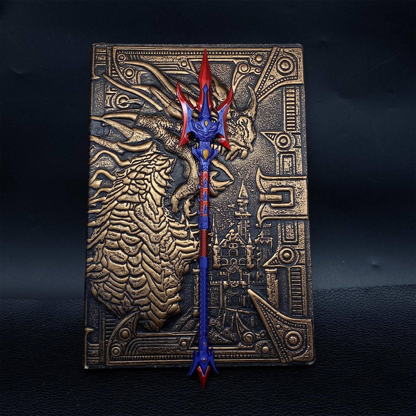 Metal Three Kingdom LvBu Halberd Miniature