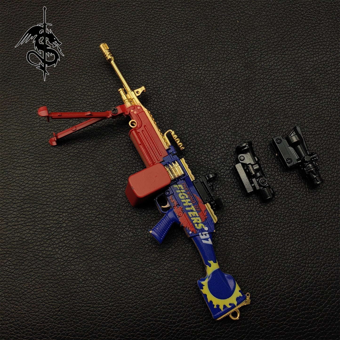 M249 Machine Gun Metal Small Replica