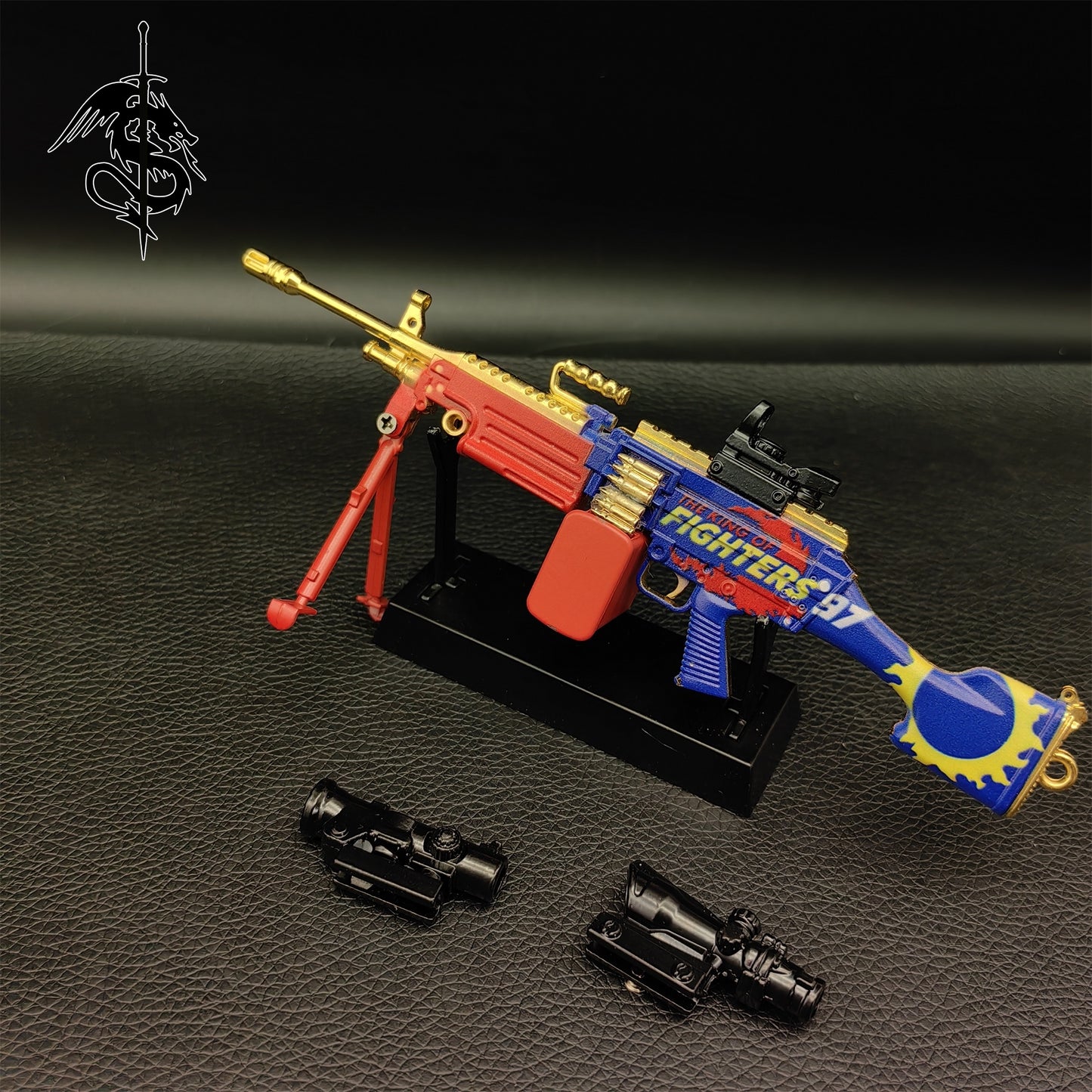 M249 Machine Gun Metal Small Replica