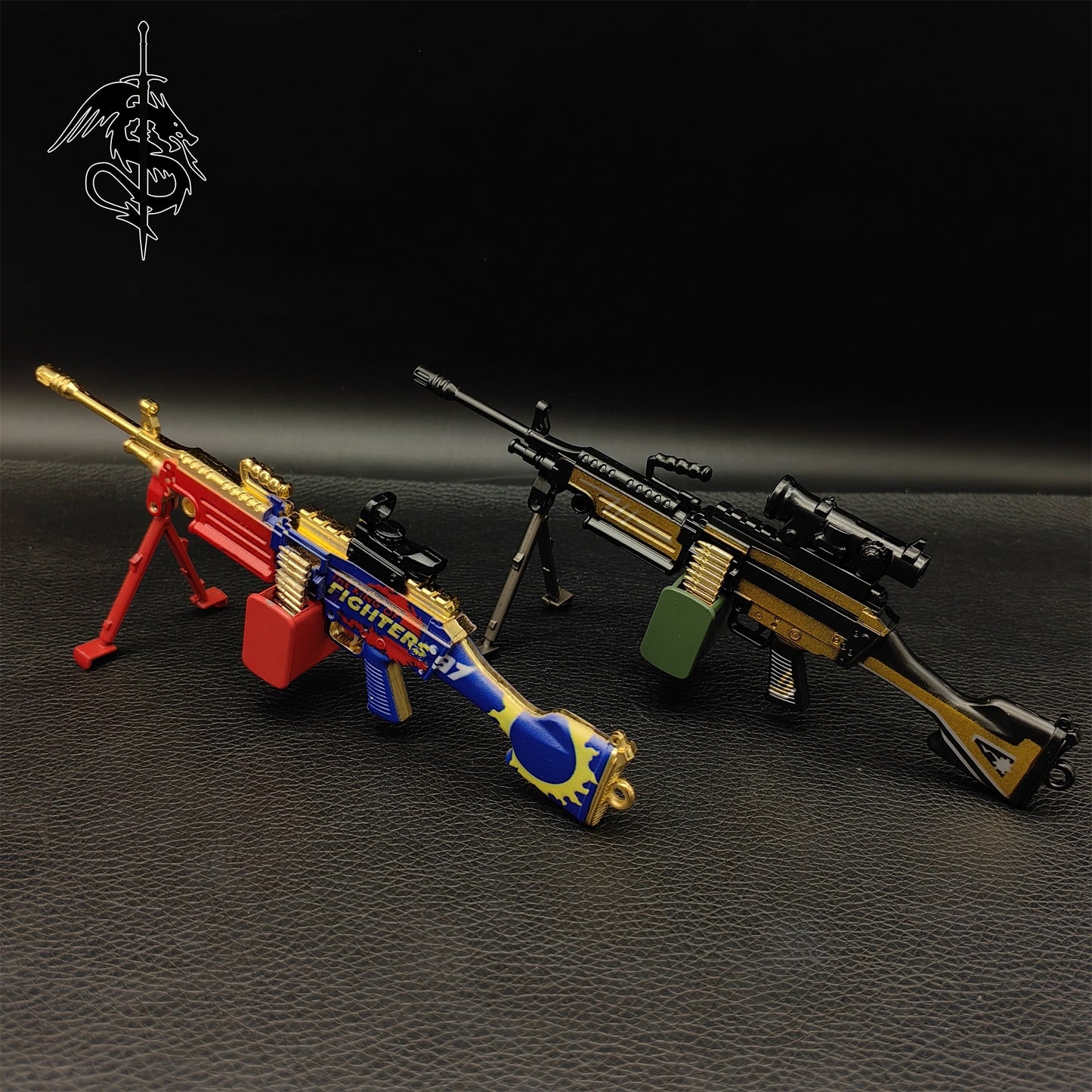 M249 Machine Gun Metal Small Replica