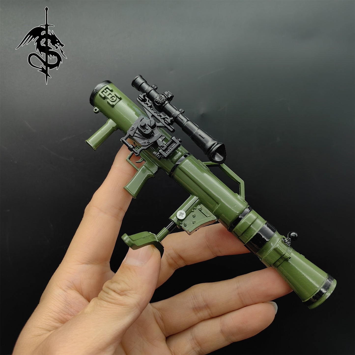 M3E1-A Carl-Gustaf 84mm Recoilless Rifle Man-portable Anti-Tank Weapon
