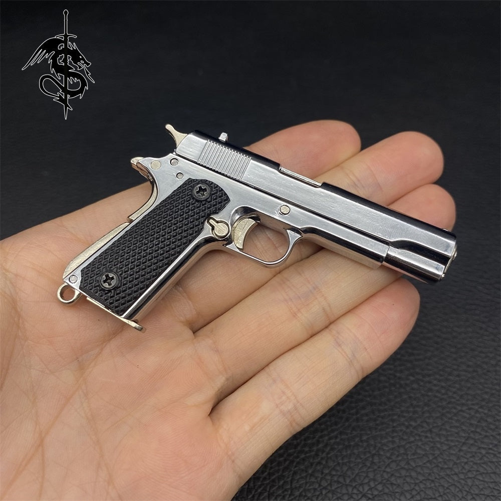 M1911 Miniature Alloy Small Desert Eagle Colt M92f Pistol Toy Gun