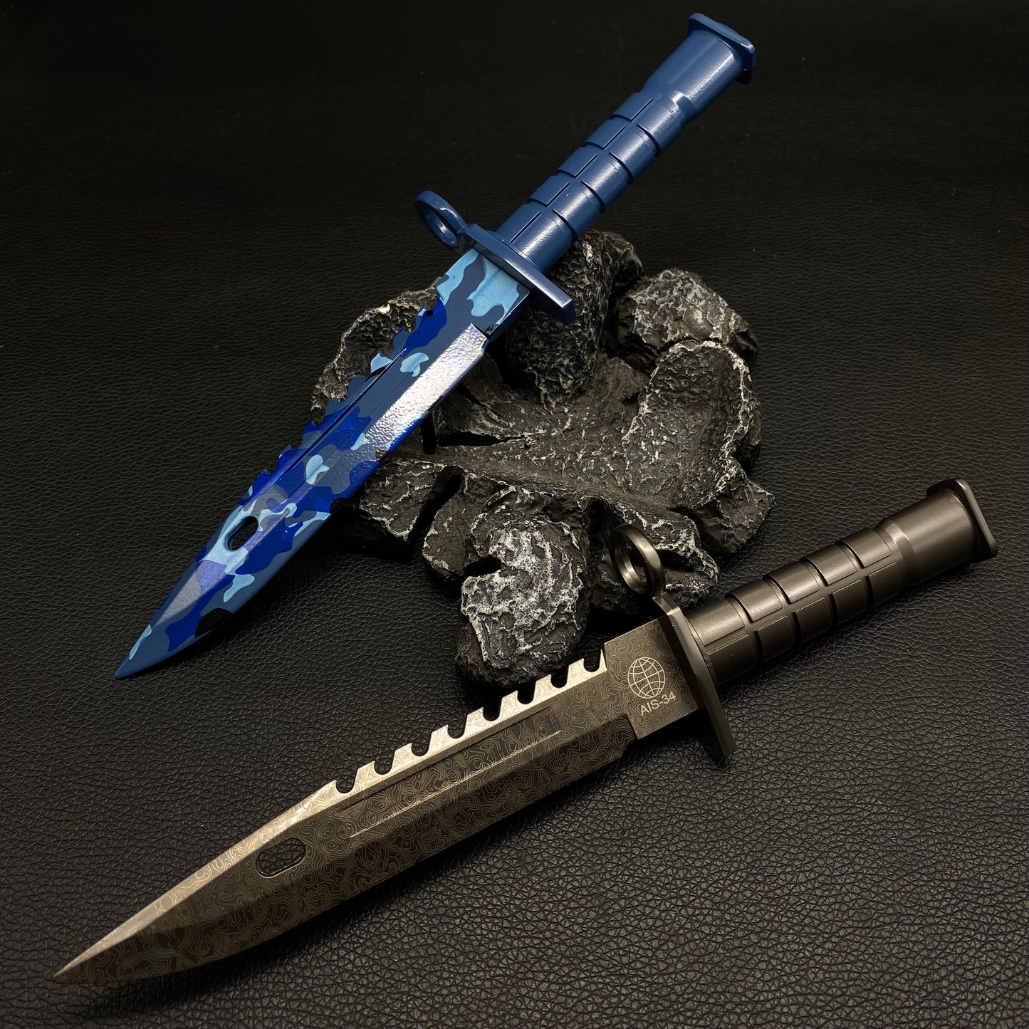 M9 Bayonet GO Game M9 Lore Skin And Bright Water Melee Metal Replicas
